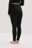 Extra Warm Trail legginsy sportowe wełniane, czarne