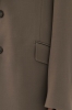 Marynarka wełniana oversize Main, taupe
