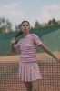 Spódnica plisowana Chloe 2.0, wełniana, różowa