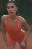 Top sportowy LiteRun, wełna merino, peach pink