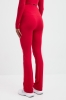 Legginsy bawełniane Moss, czerwone