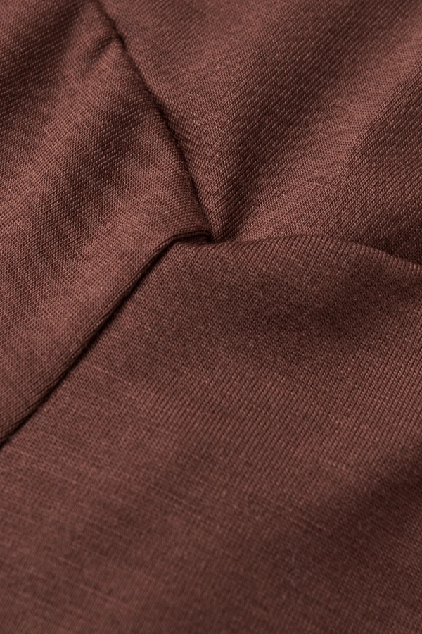 Kolarki sportowe Core V-waist, wełna merino - brązowe