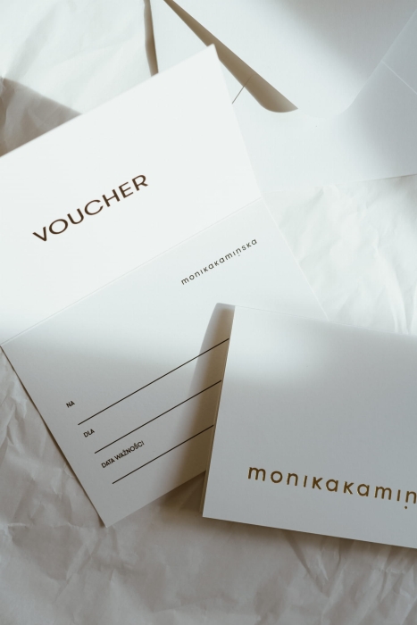 Voucher prezentowy, kwoty do wyboru